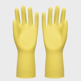 Kitchen Gloves Latex Rubber Manufacturer - Extra Large Dishwashing Long Sleeve Latex Household Cleaning