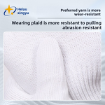 Anti-Slip Work Gloves Manufacturer - Thickened Breathable Construction Site Safety Wear-Resistant Polyester Cotton Safety