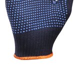 Blue Cotton PVC Dots Gloves Manufacturer - Anti-Slip Cotton PVC Dots Safety Household Garden Construction Food Safety Work