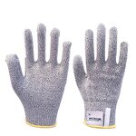 Anti-Cut Work Gloves Manufacturer - Coated Nitrile Foam with Nylon Lining Construction Protection Hand Safety and Cut-Resistant