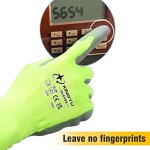 13G Polyester PU Coated Gloves Manufacturer - Chinese Manufacturers Waterproof Anti-Slip Industrial Hand Protection Work Safety