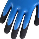 Men's Waterproof Winter Work Gloves Manufacturer - Oil Safety Latex Coating Anti-Cut Anti-Slip Touch Latex Coated Winter