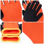 Men's Warm Winter Work Gloves Manufacturer - Anti-Slip and Anti-Cut Safety for Fishing & Work
