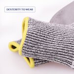 13 Gauge HPPE Fiber Glass Fiber Safety PPE Work Gloves Manufacturer - Bulk for Car PU Coating Cut-resistant