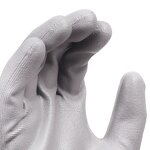 13 Gauge Polyester PU Coated Gloves Manufacturer - Industrial protection PU Coated Safety Thin Work