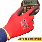 Custom EN388 Waterproof 13G Polyester PU Coated Gloves Manufacturer - Polyurethane Palm Work XL Size Black PU Safety