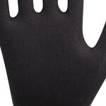 Tiger Mouth Reinforced Nitrile Spray Work Safety Gloves Manufacturer - Salt Frosting Cut Resistant Labor Protection for Construction Workers