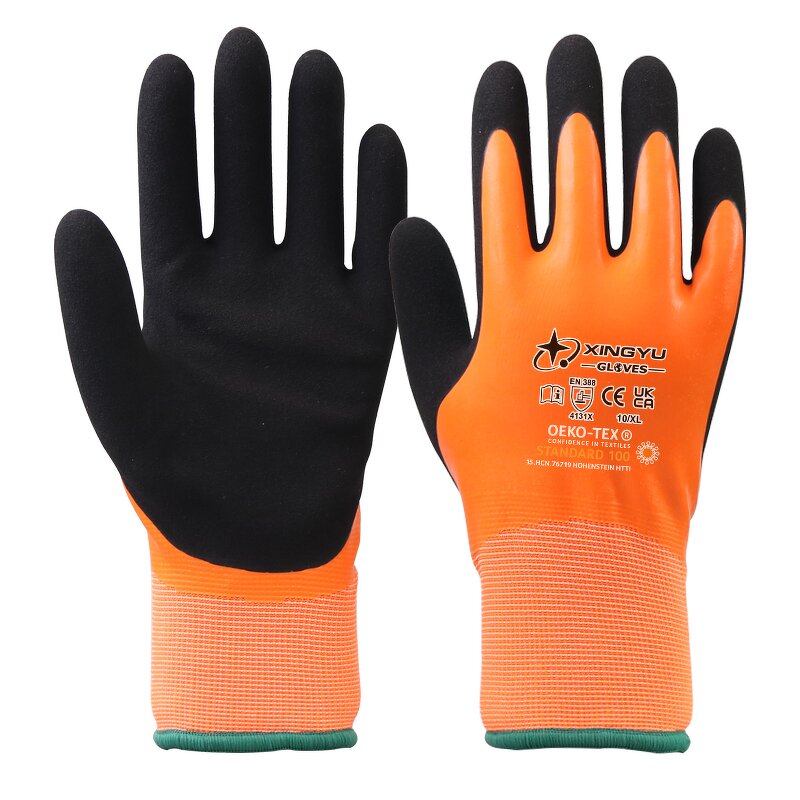 Anti-Slip Winter Work Hand Gloves Manufacturer - Warm Cold Resistance Winter Warm Cold Proof Warm Work Safety