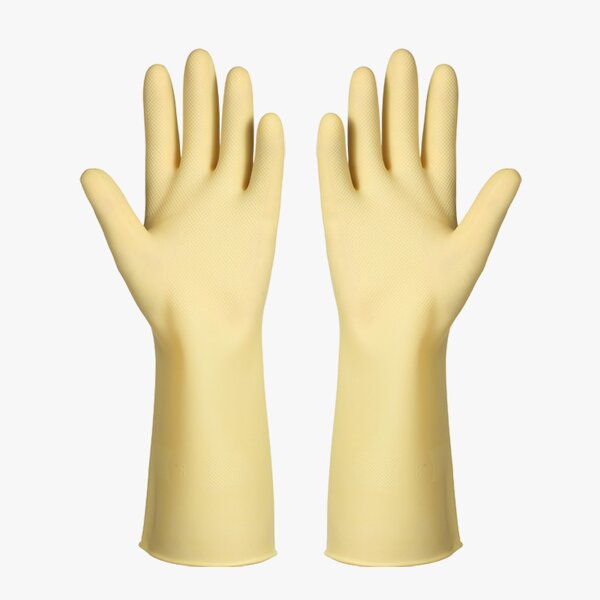 Best Latex Dishwashing Work Gloves Manufacturer - House Home Cleaning Yellow Kitchen Household