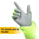 13G Polyester PU Coated Gloves Manufacturer - Chinese Manufacturers Waterproof Anti-Slip Industrial Hand Protection Work Safety