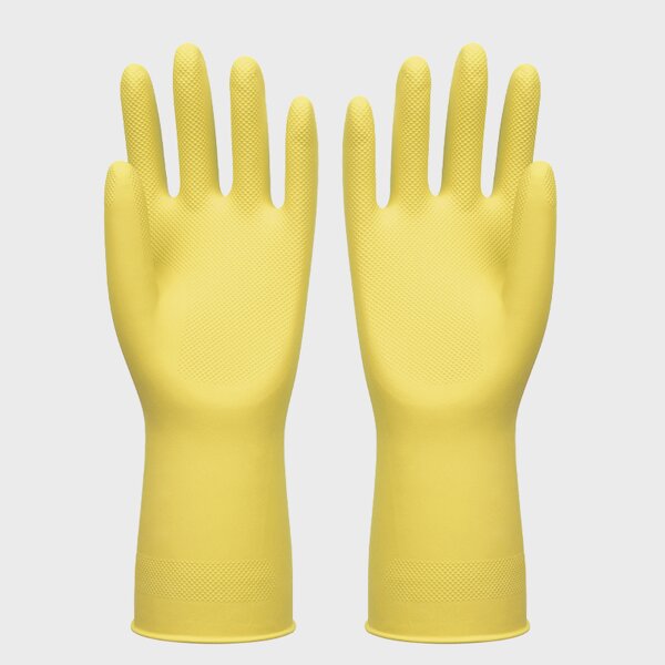 Latex Rubber Household Gloves Manufacturer - Kitchen Use Reliable Long Lasting Latex Dishwashing Household