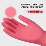 Latex Kitchen Gloves Manufacturer - Compact Handy for Kitchen Chores XL Latex Rubber Washing Dishes Large Size Easy Dishwashing