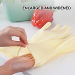 Best Latex Dishwashing Work Gloves Manufacturer - House Home Cleaning Yellow Kitchen Household