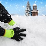Heavy Duty Winter Work Gloves Manufacturer - Latex Coated Fishing with Cold Resistance Wholesale Safety