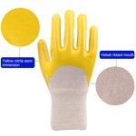 Working Gloves Manufacturer - Xingyu 13G U3 Polyester Shell Smooth Nitrile Palm Work Safety Cotton