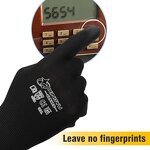 Custom Gloves With Logo Manufacturer - 13 Gauge Polyester PU Coated Mechanic Home Work Safety Protective