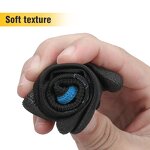 EN388 4131 Black PU Gloves Manufacturer - 13G Polyester ANSI Certified Nylon Lining Customizable Logo General XL PU Safety Work