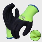 Heavy Duty Winter Work Gloves Manufacturer - Latex Coated Fishing with Cold Resistance Wholesale Safety
