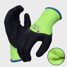 Heavy Duty Winter Work Gloves Manufacturer - Latex Coated Fishing with Cold Resistance Wholesale Safety