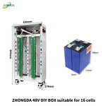 Battery Box Manufacturer - 16pcs DIY 48V 200A BMS JK for 280Ah-320Ah Lifepo4 Ground Racks