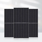 Solar Panel PV Module Manufacturer - Hybrid Off-Grid 5KW-15KW with 182 mm Black Frame Double Glazing
