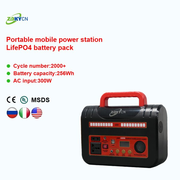 Portable Power Station Manufacturer - EU Stock 300W MPPT Backup Electric for Home Emergency