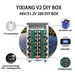 Battery Box Manufacturer - 16pcs DIY 48V 200A BMS JK for 280Ah-320Ah Lifepo4 Ground Racks