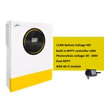 Solar Inverter Manufacturer - 5KW/6KW/10KW Single/Three Phase IP65 Smart Dual Output Hybrid