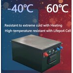 Truck Lithium Battery Manufacturer - 24V 230Ah Long Cycle 6000 Cycles for RV AC Starter