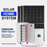 Solar Power System Manufacturer - Stackable Off-Grid Residential with Battery for Home Use
