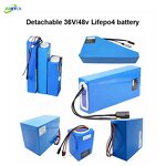 Lithium Ion Battery Pack Manufacturer - 36V-60V Removable 10Ah-20Ah Deep Cycle for Electric Bicycle