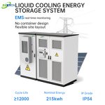 Energy Storage System Manufacturer - 1mwh 215kWh Hybrid Commercial All in One Solar Power