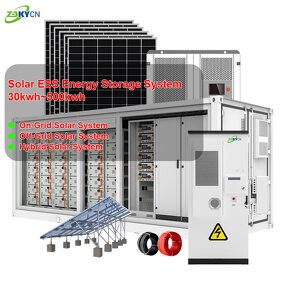 Solar System Manufacturer - Customizable 1kw-30kw Hybrid Grid with Battery Stackable Photovoltaic