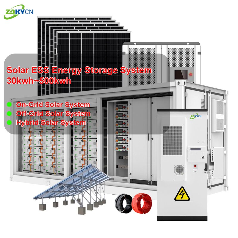 Solar System Manufacturer - Customizable 1kw-30kw Hybrid Grid with Battery Stackable Photovoltaic