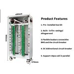 Battery Kit Manufacturer - 48V with Active Balance JK BMS for 16S 280Ah-320Ah Cells
