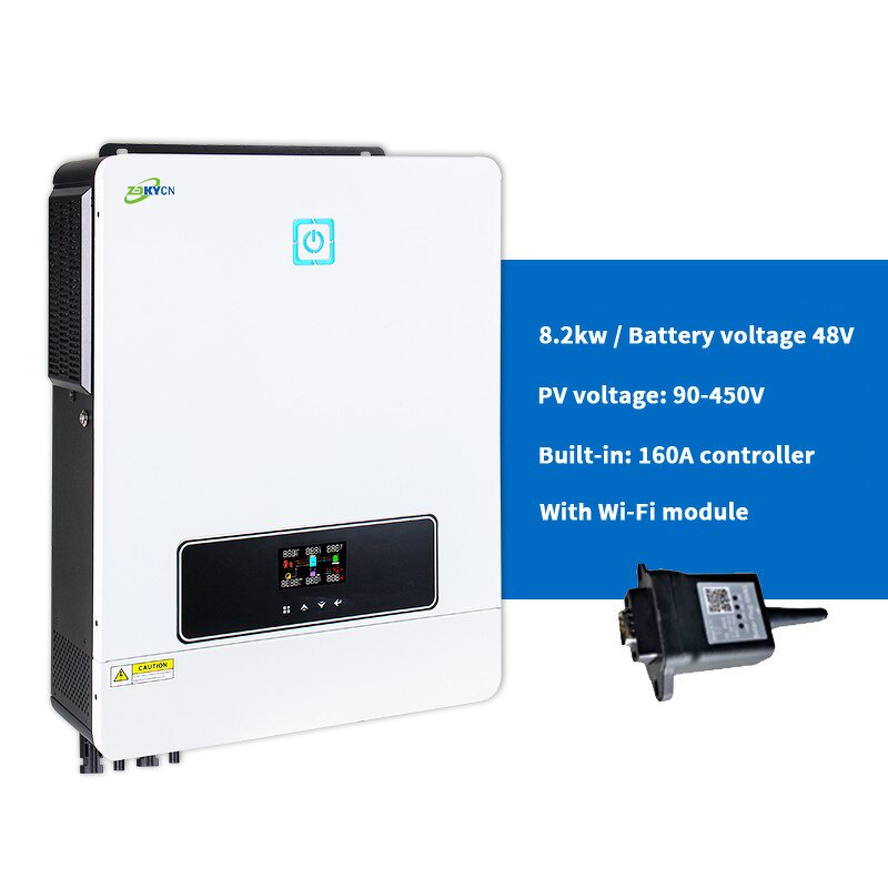 Solar Inverter Manufacturer - Wholesale 4.2KW 24V 10.2KW 48V 220V Built-in MPPT Pure Sine Wave
