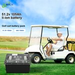 Golf Cart Battery Manufacturer - Zhongda Lithium 48V/72V 100Ah/200Ah LiFePO4 6000 Cycles BMS