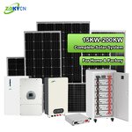 Solar System Manufacturer - Customizable 1kw-30kw Hybrid Grid with Battery Stackable Photovoltaic