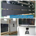Solar Panels Manufacturer - Nigeria Stock High Efficiency Custom 150W-300W N-Type Small