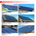Solar Panel System Manufacturer - 1k-30k MPPT 1000 Watt Off-Grid Roof Mounting with Inverter