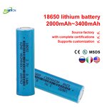 Lithium Ion Battery Manufacturer - 18650 3.7V 2600mAh Cylindrical New for Flashlight