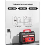 Solar Power Station Manufacturer - Portable 200W/300W High Power 192WH MPPT Emergency LiFePO4