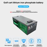 Lithium Ion Battery Pack Manufacturer - 48V-72V Lifepo4 50Ah-300Ah Deep Cycle for Golf Cart Waterproof