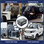 Lithium Ion Battery Pack Manufacturer - 48V-72V Lifepo4 50Ah-300Ah Deep Cycle for Golf Cart Waterproof