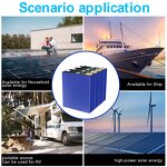 Prismatic Battery Manufacturer - Fast Delivery 3.2V 280Ah-340Ah Lifepo4 with Nuts Screw for Solar