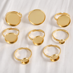 Stainless Steel Ring Holder Manufacturer - Wholesale Linsa Jewelry Ins Style Adjustable Base Tray Handmade DIY Empty