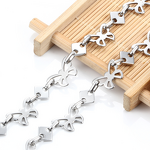 Stainless Steel Butterfly Chain Manufacturer - Stylish New Diamond-Inspired Clavicle Chain Trendy Fashion Accessories for DIY