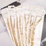 Stainless Steel Chains Accessories Manufacturer - 45cm Adjustable Necklace 18K Gold Plated with Needle Pin Silicone Bead Fashionable