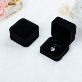 Velvet Jewelry Box Manufacturer - Diy Ring 774cm Package Many Colors Necklace Boxes Organizer for Women Girls