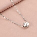 Stainless Steel Starfish Necklace Manufacturer - Summer Beach Vacation Style Shell Conch Marine Series Women's Trendy Figaro Chain